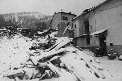 Italie - Abruzzes - Urgence due au tremblement de terre